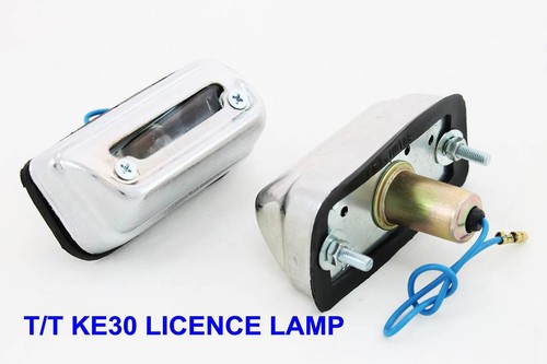 TOYOTA-COROLLA-KE30-KE35-1974-1981-PAIR-LICENSE-PLATE-LIGHTS-LAMP-2-PIECES-LH-RH