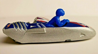 2000 Hot Wheels Outsider - #1 Blue Red White & Silver w/ Blue