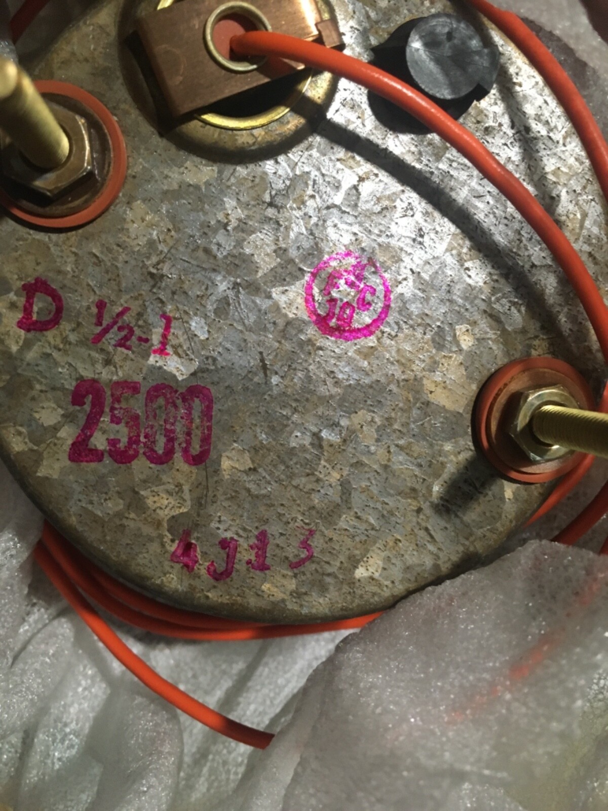 Caterpillar Gauge 25 Hundreds RPM 3N7288 Tachometer USA for sale 