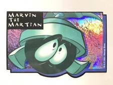 Looney Tunes Marvin the Martian Sticker Extreme Expressions Vending 2001 VTG