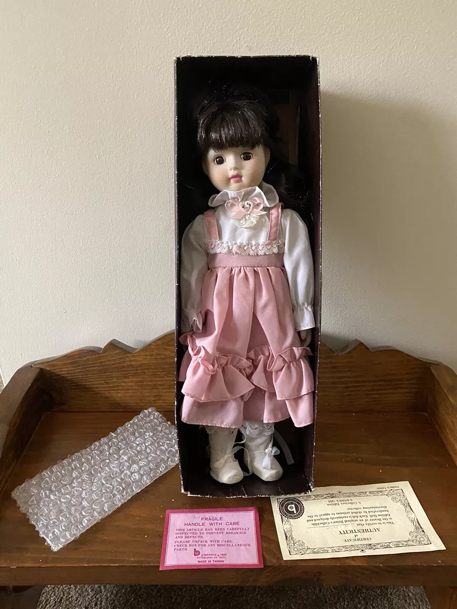 Vintage Brinn s 1986 Porcelain Doll 14