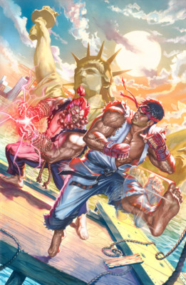 Street Fighter Masters Akuma vs Ryu #1 Pasquale Ferrara CARNIVORE COMICS