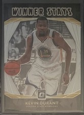 2020-21 Donruss Optic KEVIN DURANT #18 Winner Stays Golden State Warriors