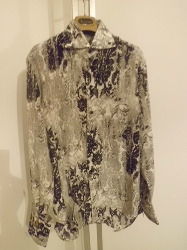 Billionaire Italian Couture Shirt Silk Flavio Size 42 € 920.00