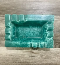 Sunkist Van Nuys California Pottery Ceramic Ashtray Green #210 1963 Lane & Co