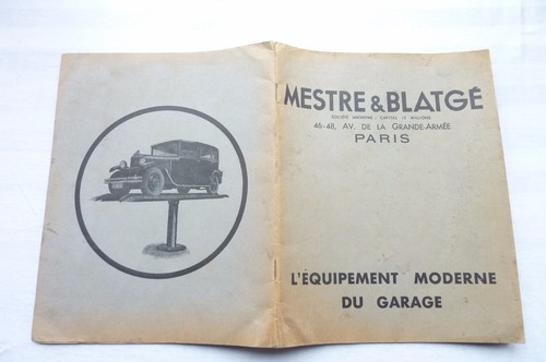 ADVERTISING MASTER & BLATGÉ FOR AUTOMOTIVE TOURISM CASE LEATHER