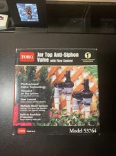 Toro 1" Jar Top Anti-Siphon Valve Flow Control 53764 Lawn Yard Sprinkler Part