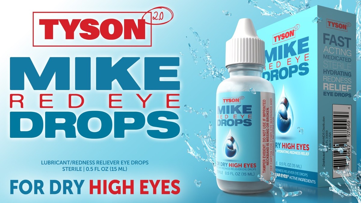 TYSON 2.0 MIKE RED EYE DROPS 15ML (1 CT) for sale online