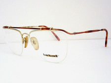 ANNE KLEIN Women's Mod. L2057 Half Rimless Eyeglass Frames Italy 90s NOS