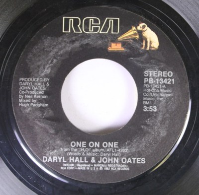 Rock 45 Daryl Hall & John Oates - Art Of Heartbreak / One On One On Rca ...