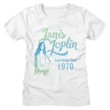 Ladies Janis Joplin Gradient Music Shirt
