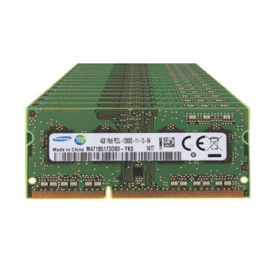 Samsung DDR3L RAM 4GB G 1Rx8 PC3L-12800 1600Mhz DIMM