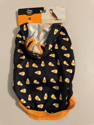 Candy Corn Toss Dog Hoodie Hyde & EEK! Boutique Halloween Costume Small
