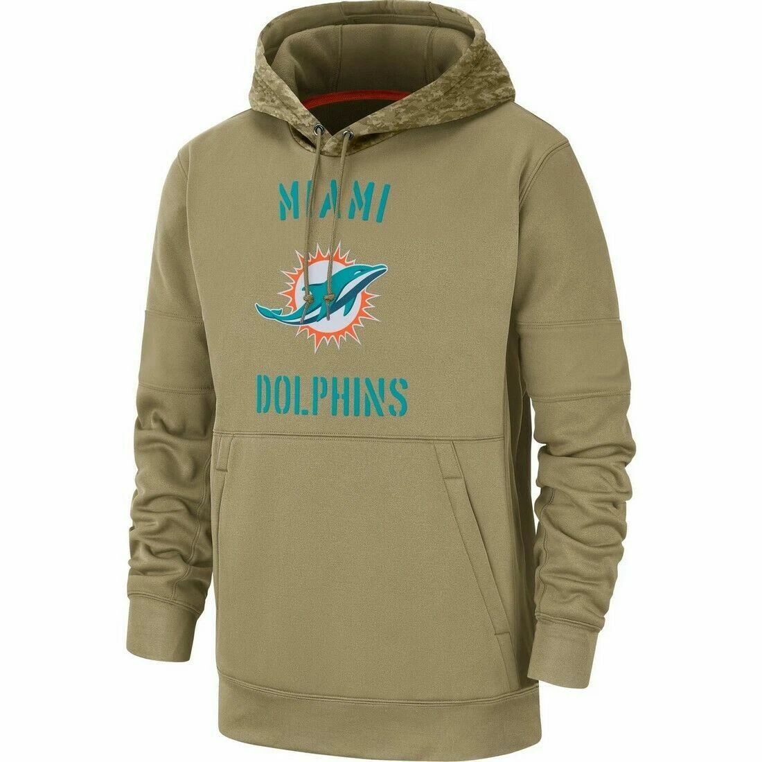 2019 Men s Miami Dolphins Salute to Service Sideline Therma
