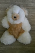 Brand New Soft Baby Alpaca Teddy Bear Handmade In Peru 14 Inches Tall EBBR1