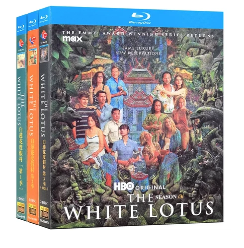The White Lotus Season 1-3 (2025)   Series  6-Disc   Boxed