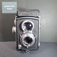 Yashica Yashicaflex Model A TLR Film Camera 80mm F3.5 Japan As is or Parts