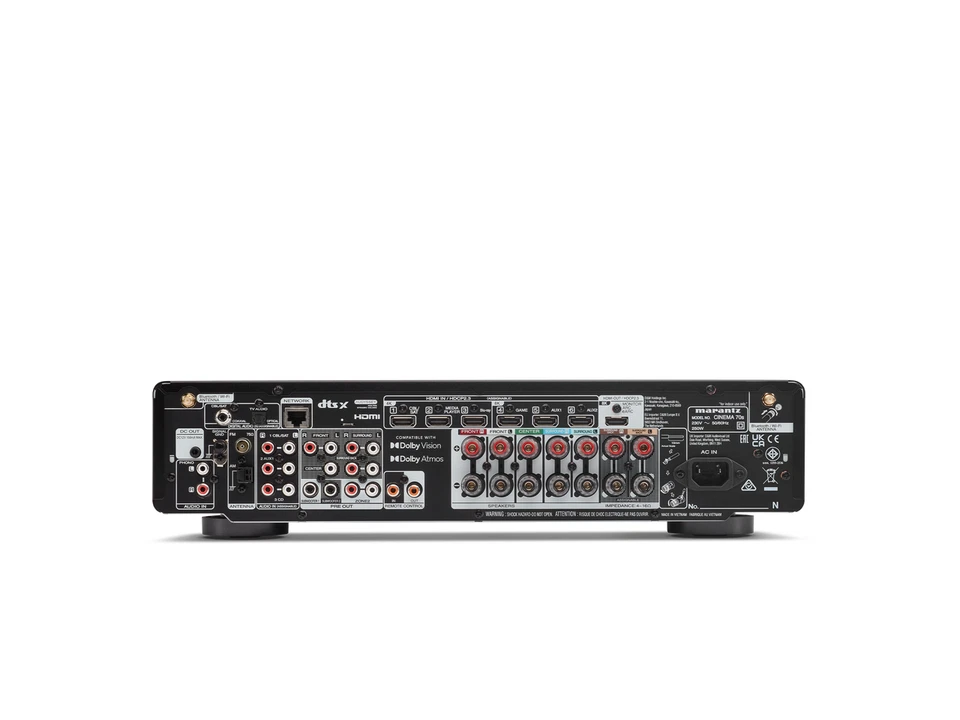 Marantz CINEMA 70 Schwarz Slimline 7.2-Kanal AV-Receiver B-Ware - Bild 2 von 2