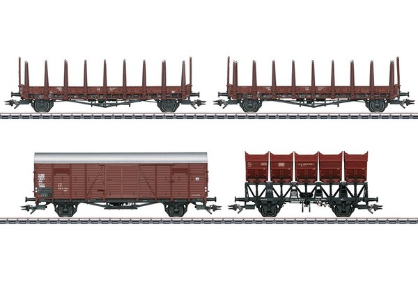 MäRklin H0 46664 GüTerwagen-Set Neu & Ovp-image