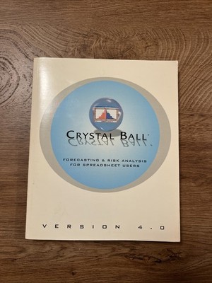Crystal Ball Forecasting& Risk Analysis For Spreadsheet Users Version 4.0