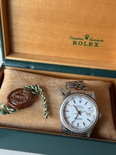Rolex Datejust 16220 con dos correas y caja