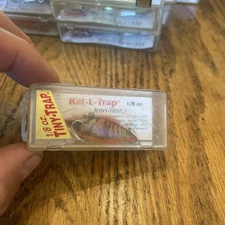 Vintage Bill Lewis Lures Tiny TrapRat-L-Trap Floater (1/8 oz Trap) TT-17 NOS