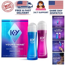 Yours  Mine Travel-Sized Couples Lubricant - Perfect for Intimate Getaways