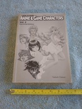 Vtg "How To Draw Anime  Game Characters - Vol. 2" Tadashi Ozawa"