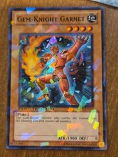 YUGIOH Gem-Knight Garnet (DT05-EN016) Duel Terminal Normal Parallel Rare VLP