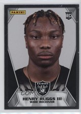2020 Panini NFL Sticker & Card Collection Silver Henry Ruggs III Rookie RC 0t2. rookie card picture