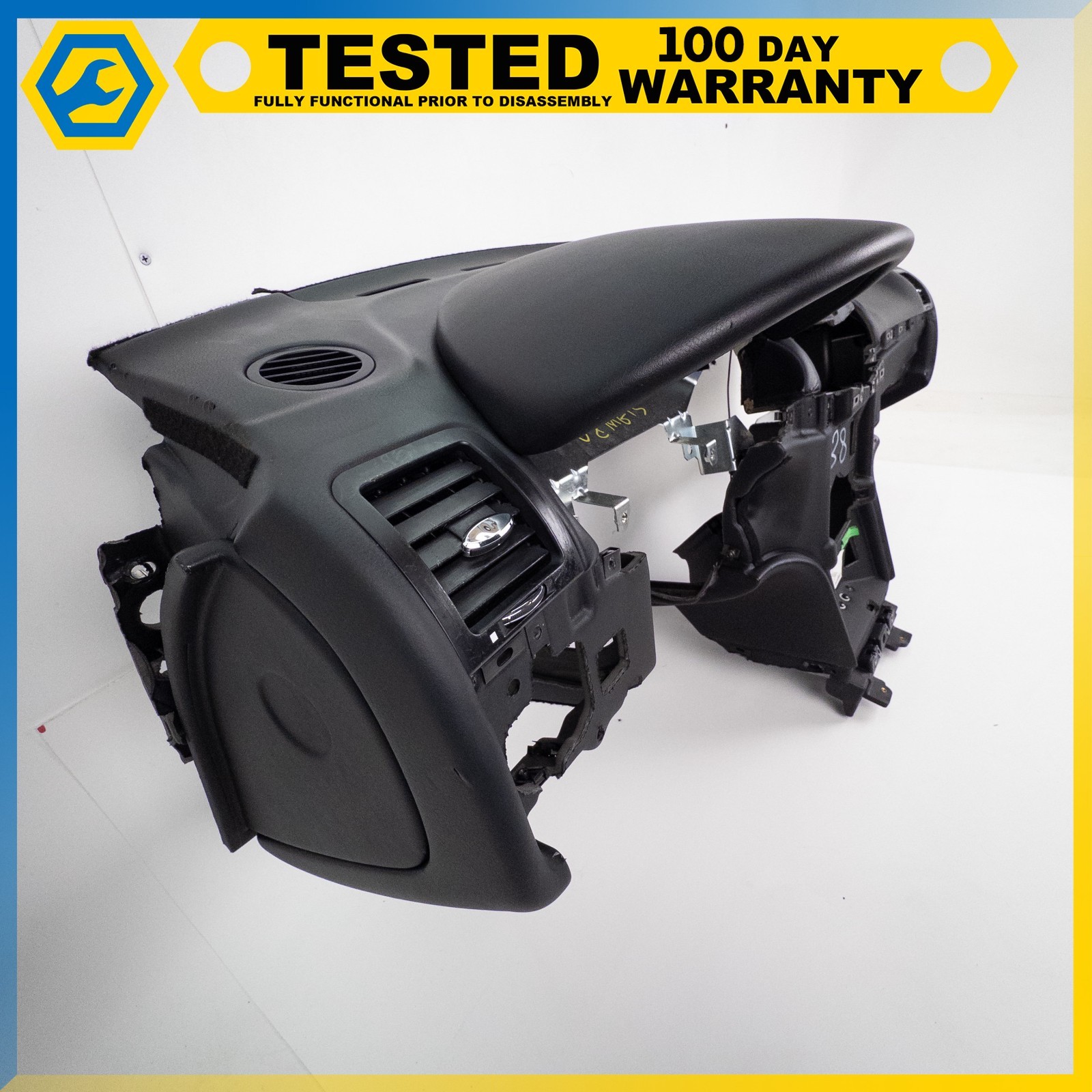 08-19 MASERATI GRANTURISMO FRONT DASHBOARD INSTRUMENT PANEL ASSEMBLY BLACK OEM