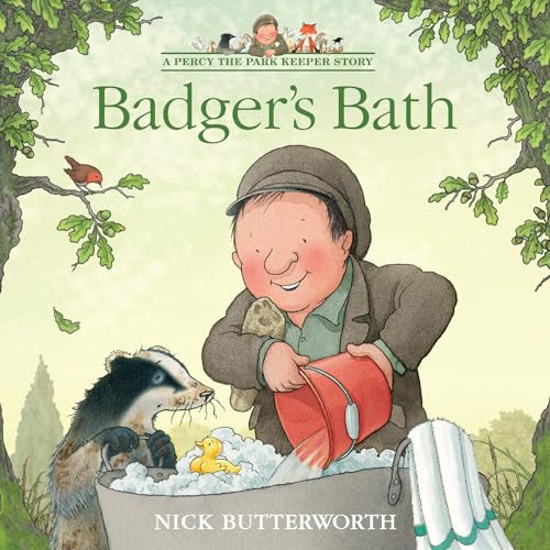 Badger’s Bath (A Percy the Park Keeper Story) by Nick Butterworth NEW - Image 3