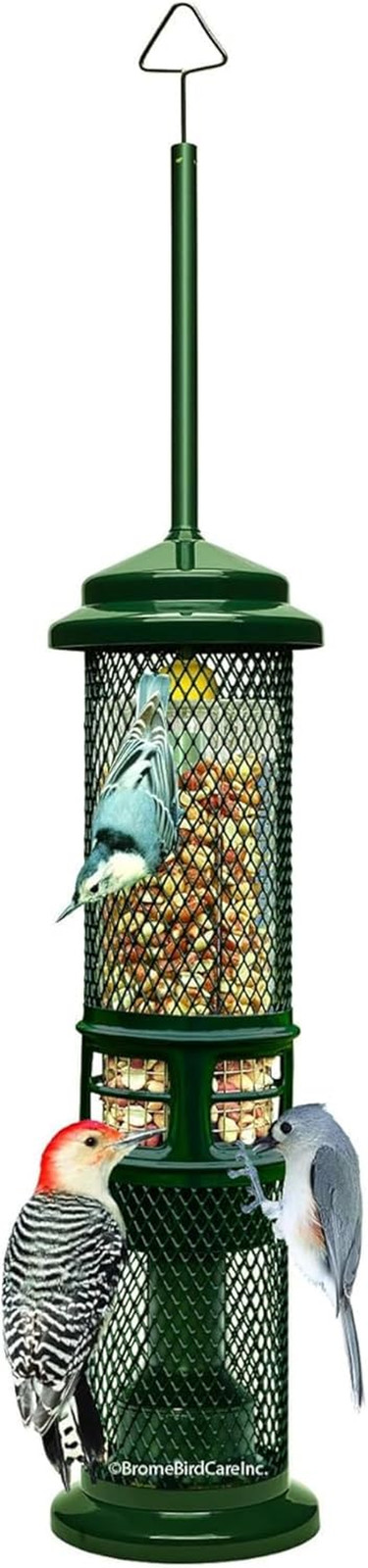 Squirrel-proof Bird Feeder For Nuts And Fruit, Two Me