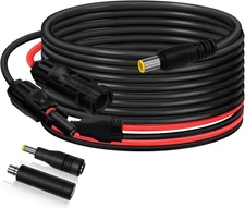 20FT/6M Solar Panel Adapter Cable for Jackery 1000 v2, Solar Connector to DC7...