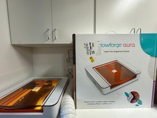 Glowforge Aura Craft Laser Cutter - Barely Used with original packaging & box