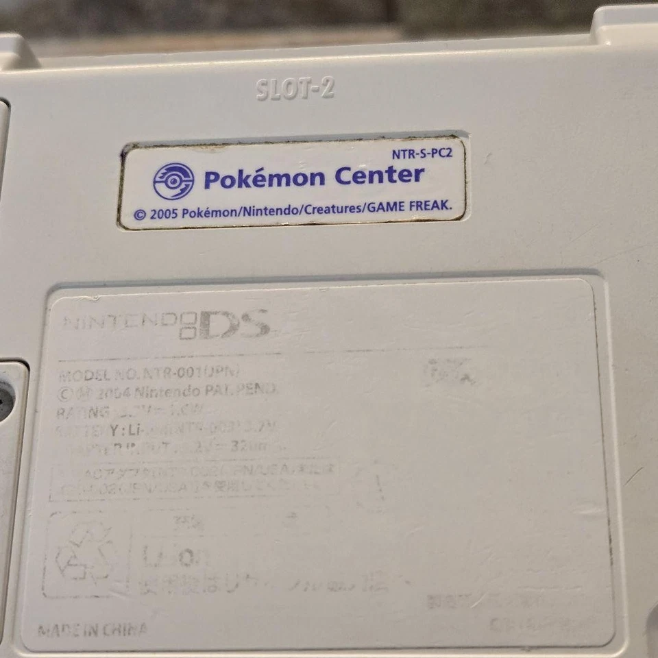 Nintendo DS Mew Edition Pokemon Center Limited Console Rare Tested Japan #70 - Image 4 of 4