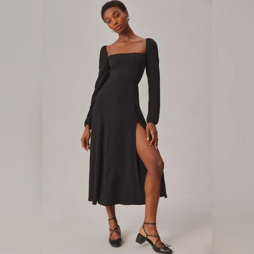long sleeve dress reformation Reformation Long Sleeve Dresses