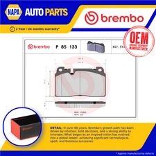Brake Pads Set fits AUDI Q5 8RB 3.0 Front 12 to 17 Brembo 8R0698151AB 8R0698151D