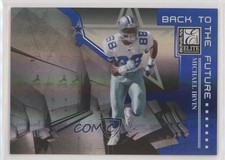2007 Donruss Elite Back to the Future Blue Michael Irvin Terrell Owens HOF 0q3