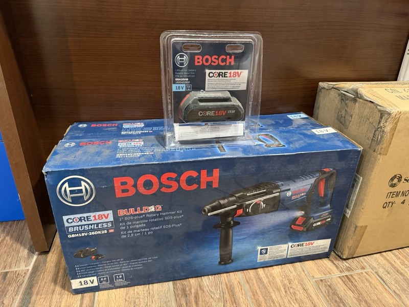 Bosch GBH18V-26DK24 Brushless Sds-plus Bulldog Rotary Hammer Kit