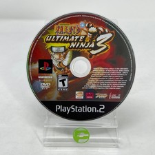 Naruto Ultimate Ninja 3 (Sony PlayStation 2 PS2, 2008) Disc Only