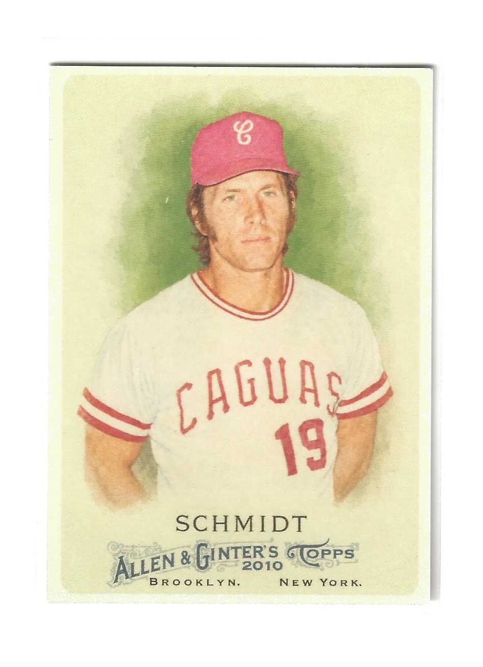 ACEO Mike Schmidt Criollos de Caguas Puerto Rico Commemorative Baseball Card