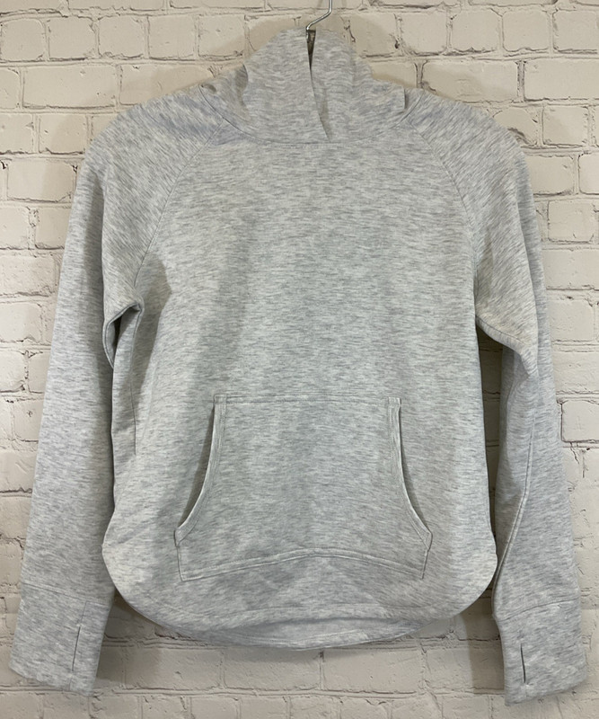 Girl's DAG13707H SO SOFT Long-Sleeve Fleece Hoodie Light Grey L Large