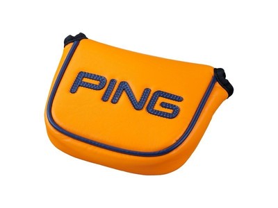 Ping Golf Japan HC-U2509 Color Code Putter Cover Mallet Orange Neu