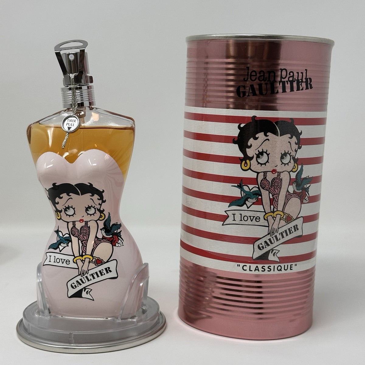 Jean Paul Gaultier Classique Betty Boop Eau Fraiche EDT 3.4oz 