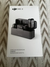 New DJI Mic 2 Wireless Microphone Dual Transmitter Set Charging Case 2 TX+ 1 RX 