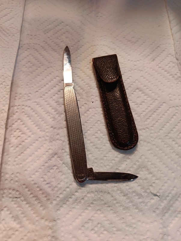 VTG STORZ 2 3/4"OVERALL LENGTH 2 BLADE POCKET KNIFE
