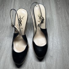 First Copy Ysl Heels Sale Buy Saint Laurent Patent YSL Heel Pumps