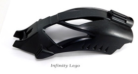 LEGO Black Large Windscreen 5 x 15 x 11 Bionicle Mask Faxon Crawler (59814 8927)