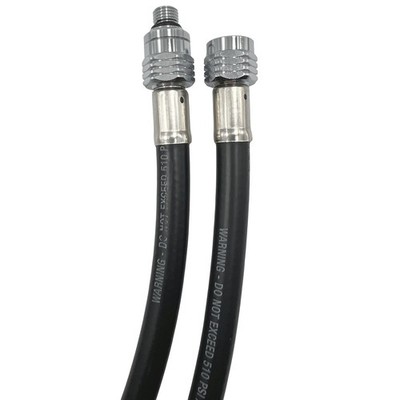 SF-1 TopDeal: Apeks Gummi Mitteldruckschlauch 65 cm Double Swivel regulator hose
